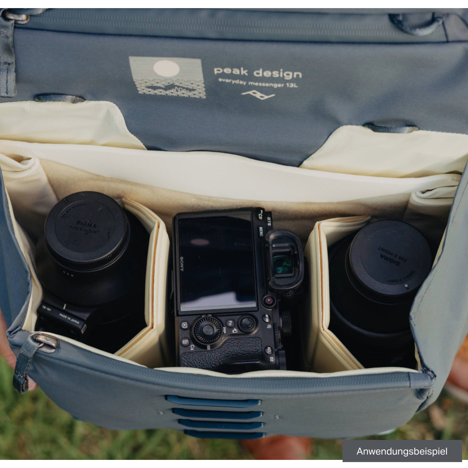 Peak Design Umhängetasche Everyday Messenger 13L Ocean