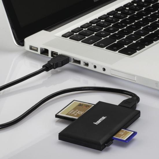 Hama USB 3.0 MULTICARDREADER SCHWARZ