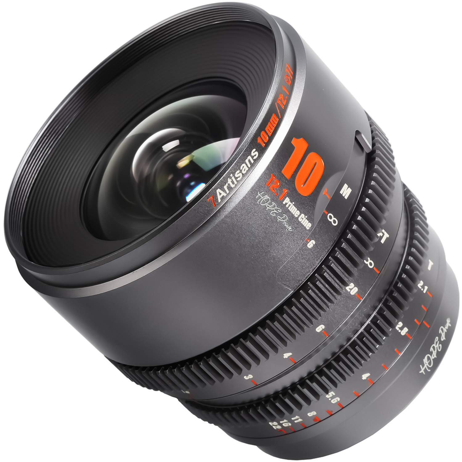 7Artisans Hope 10mm T2.1 für Canon RF-Mount titangrau
