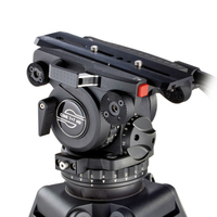 Sachtler SAC1973 System Video 7+7 Kohlefaser mit Stativkopf, ENG 2 CF Heavy-Duty-Stativ, Mittelspinne und Tasche