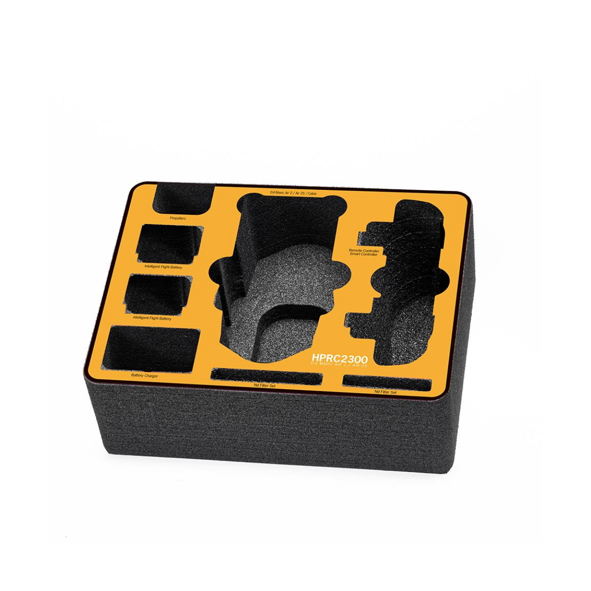 HPRC Schaumstoffeinlage-Set für DJI Air 2S und DJI Mavic Air 2 für HPRC2300 Koffer