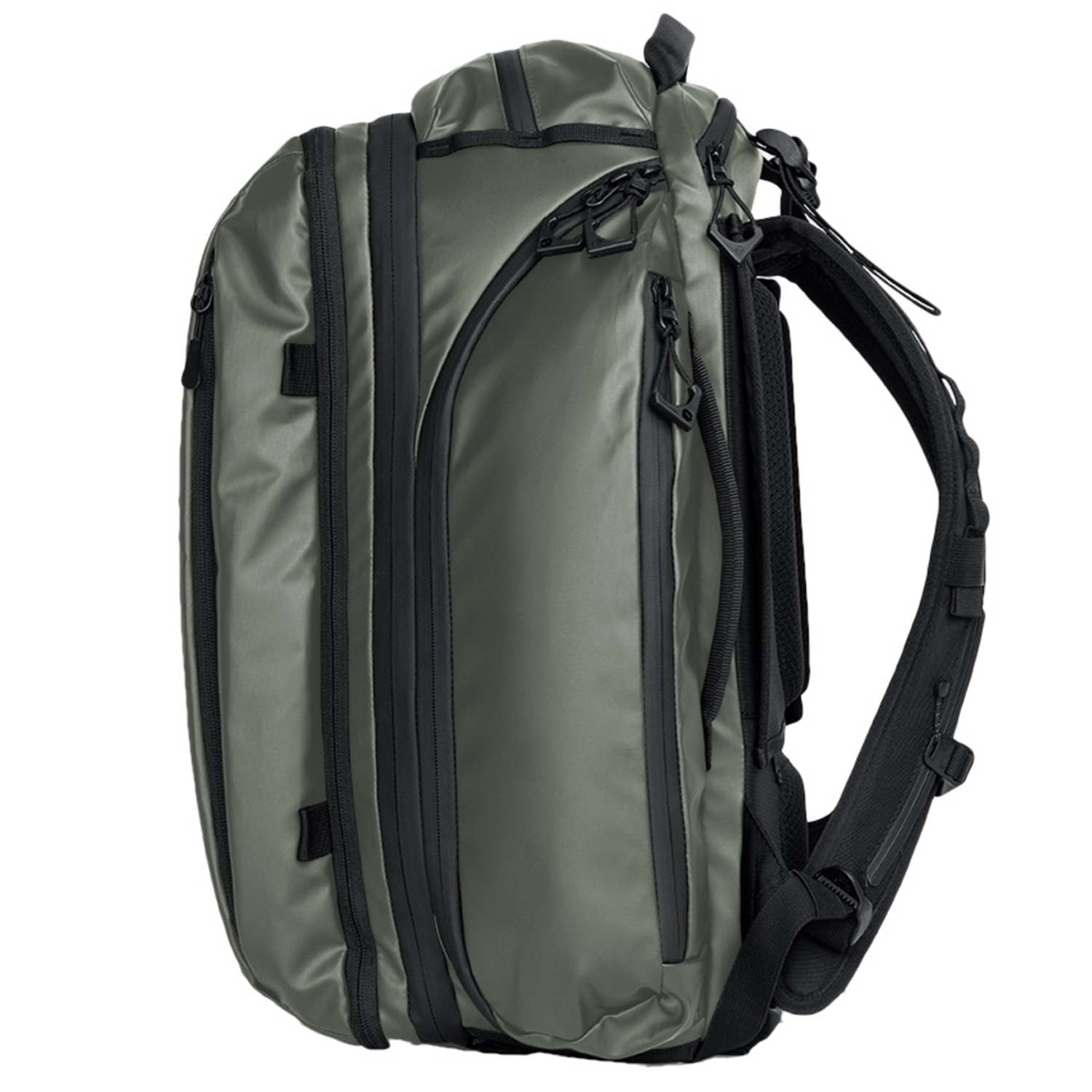 WANDRD Transit 45L Reiserucksack Wasatch Green