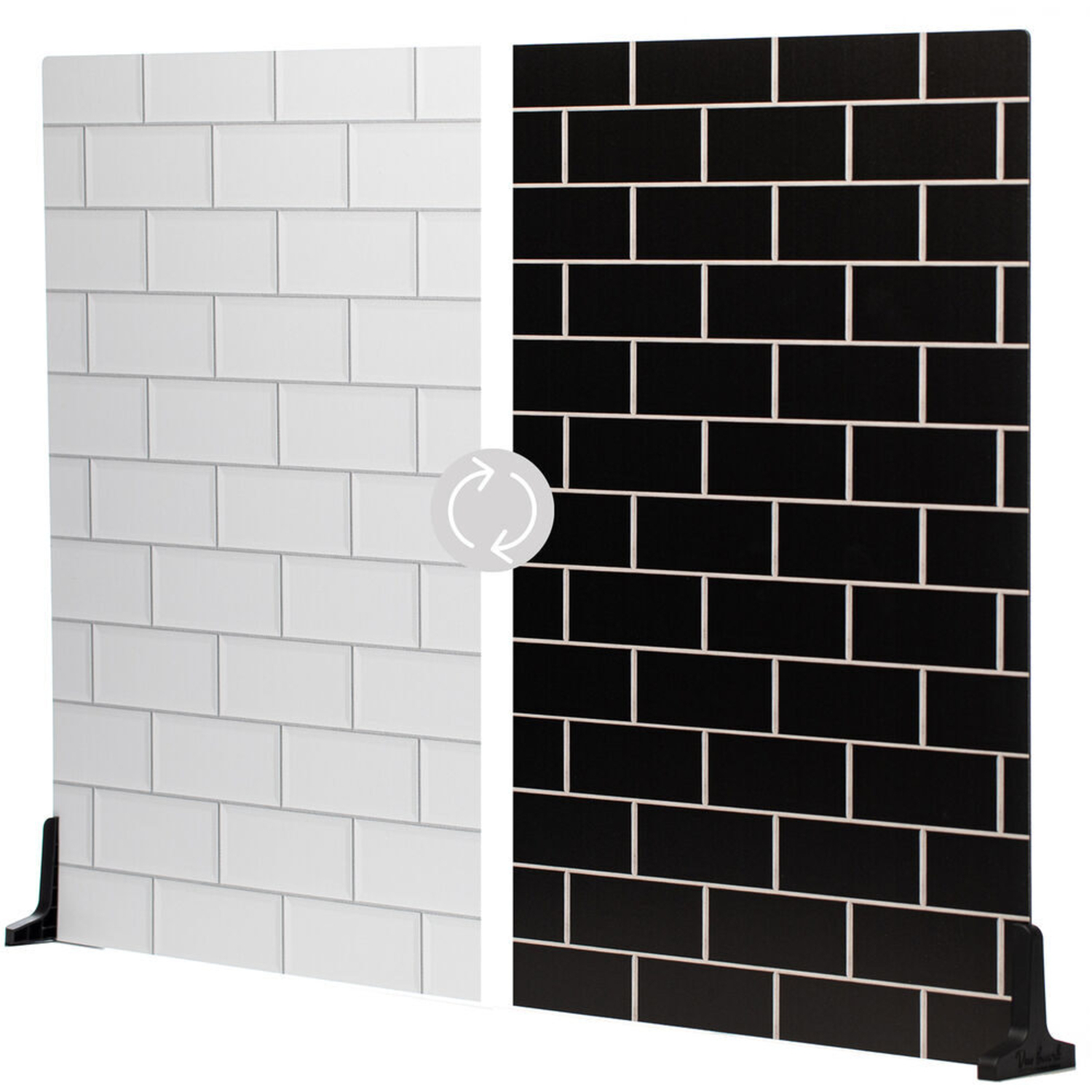 V-Flat World Duo Board White Subway/Ebony Subway XL