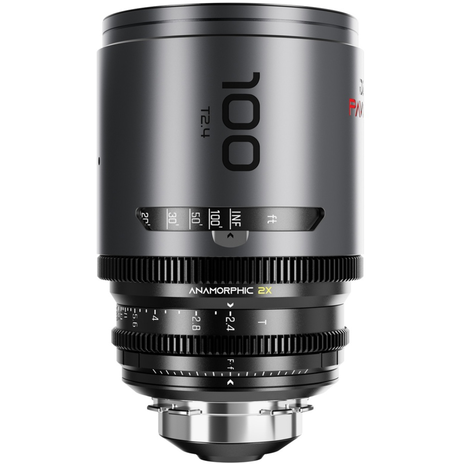 DZOFILM PAVO 2X ANAMORPHIC 100mm T2.4 Blue Coating Metric für PL/EF-Mount