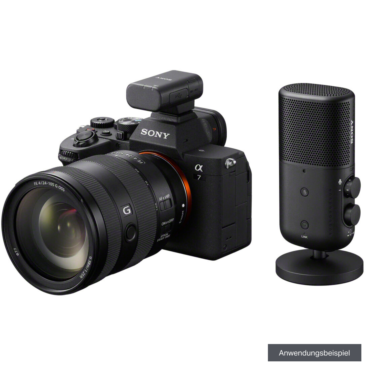 Sony ECM-S1 Kabelloses Streaming-Mikrofon