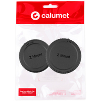 Calumet Objektiv- und Gehäusekappen-Set für Nikon Z-Mount