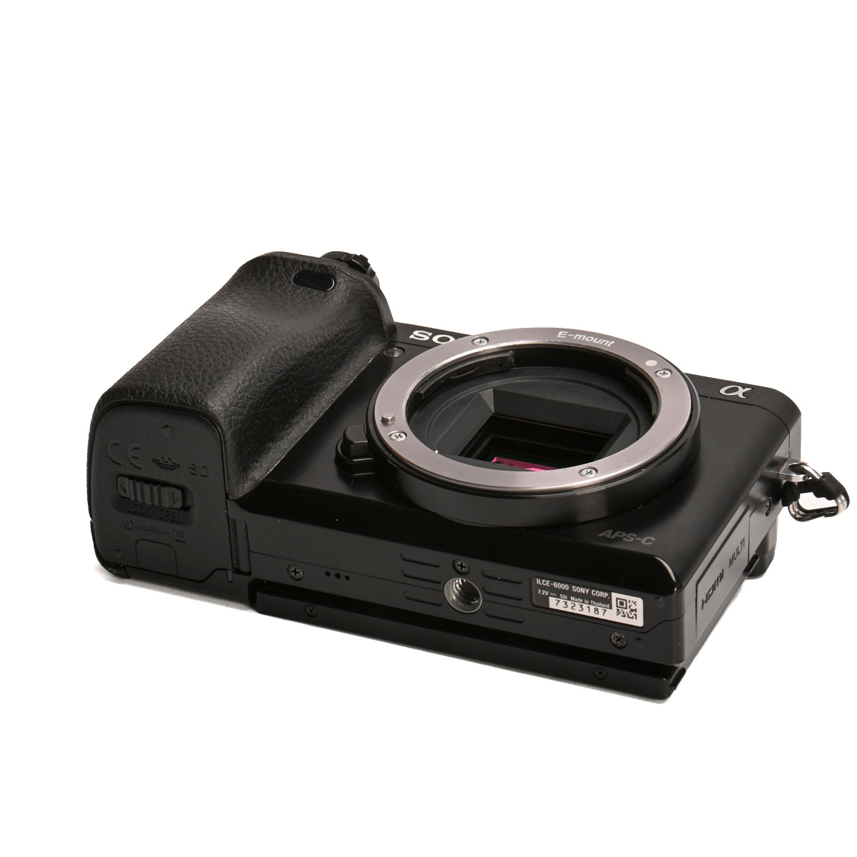 Sony Alpha 6000 schwarz gebraucht