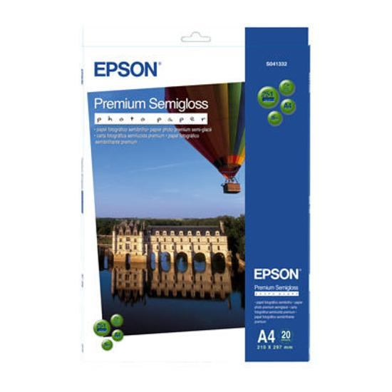 Epson Premium Semigloss Photo Paper A4 20 Blatt  251g/m²