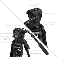SmallRig Stativ FreeSpeed Heavy-Duty FSD18 Aluminium