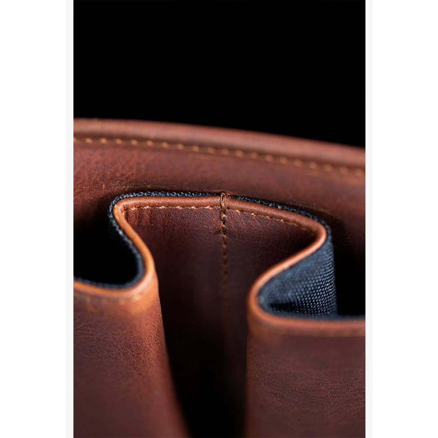 Bronkey Roma Leder Camera Bag Cognac