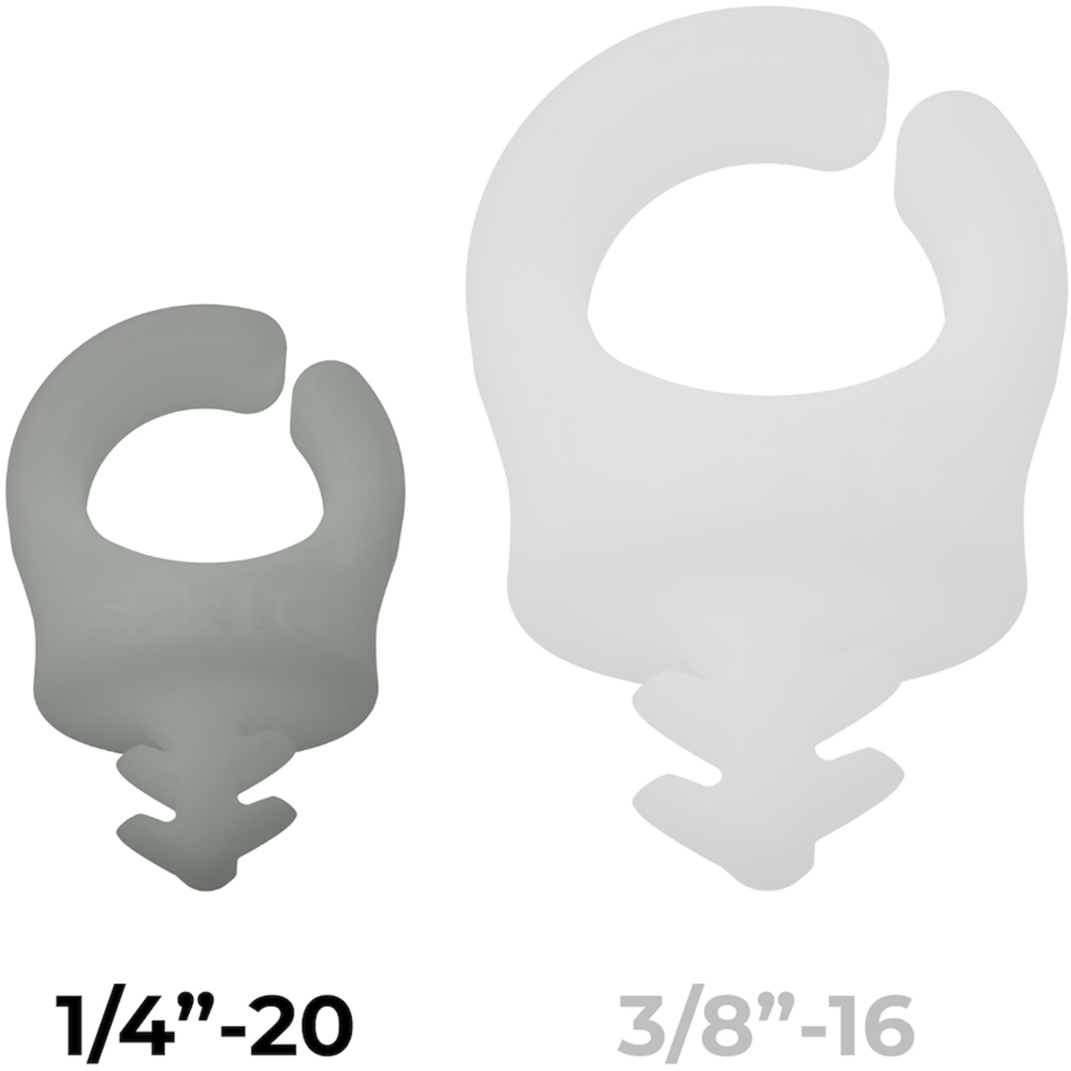 Sprig Glow in the Dark (1/4"20) Kabel-Management, 6er-Pack