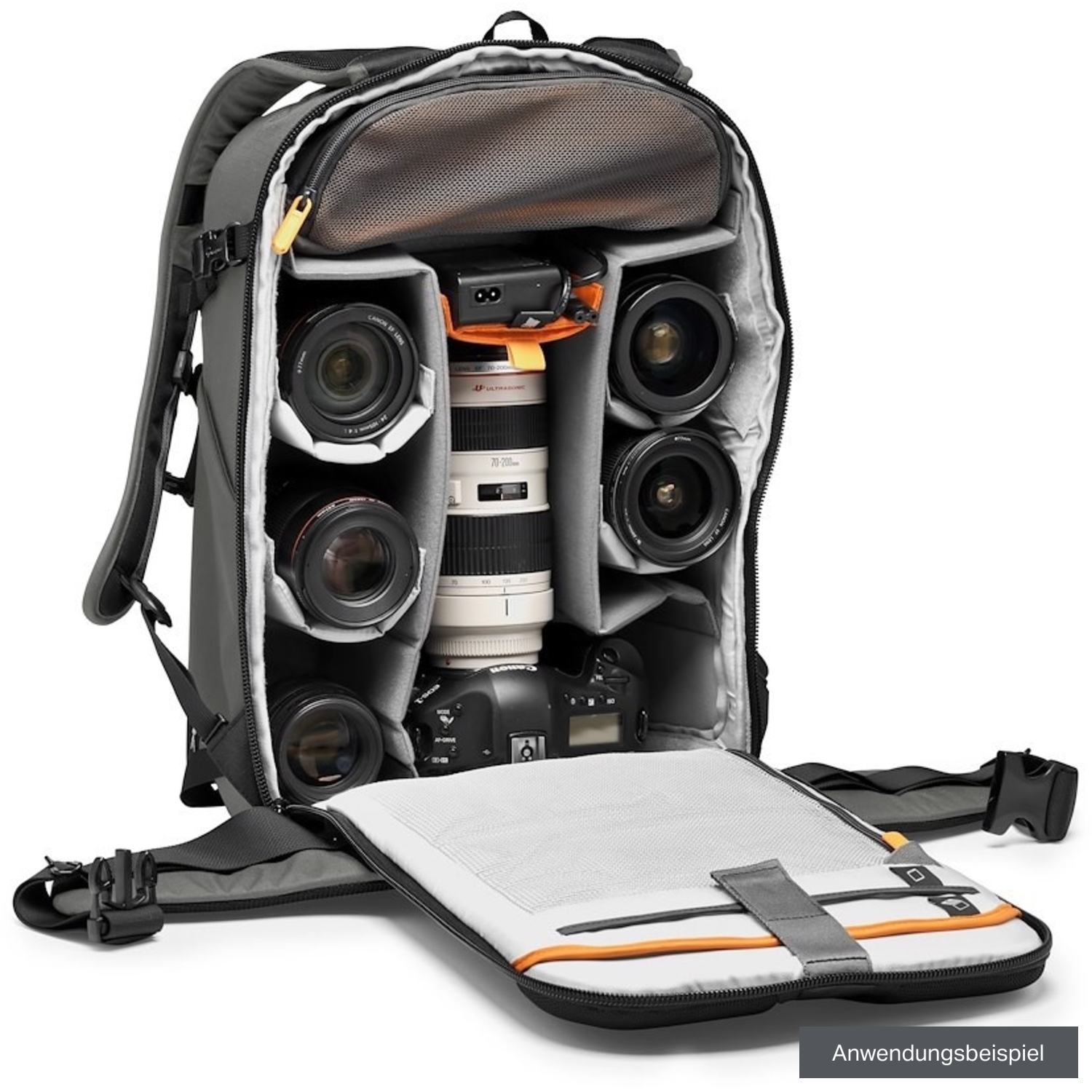 Lowepro Flipside BP 400 AW III Rucksack dunkelgrau