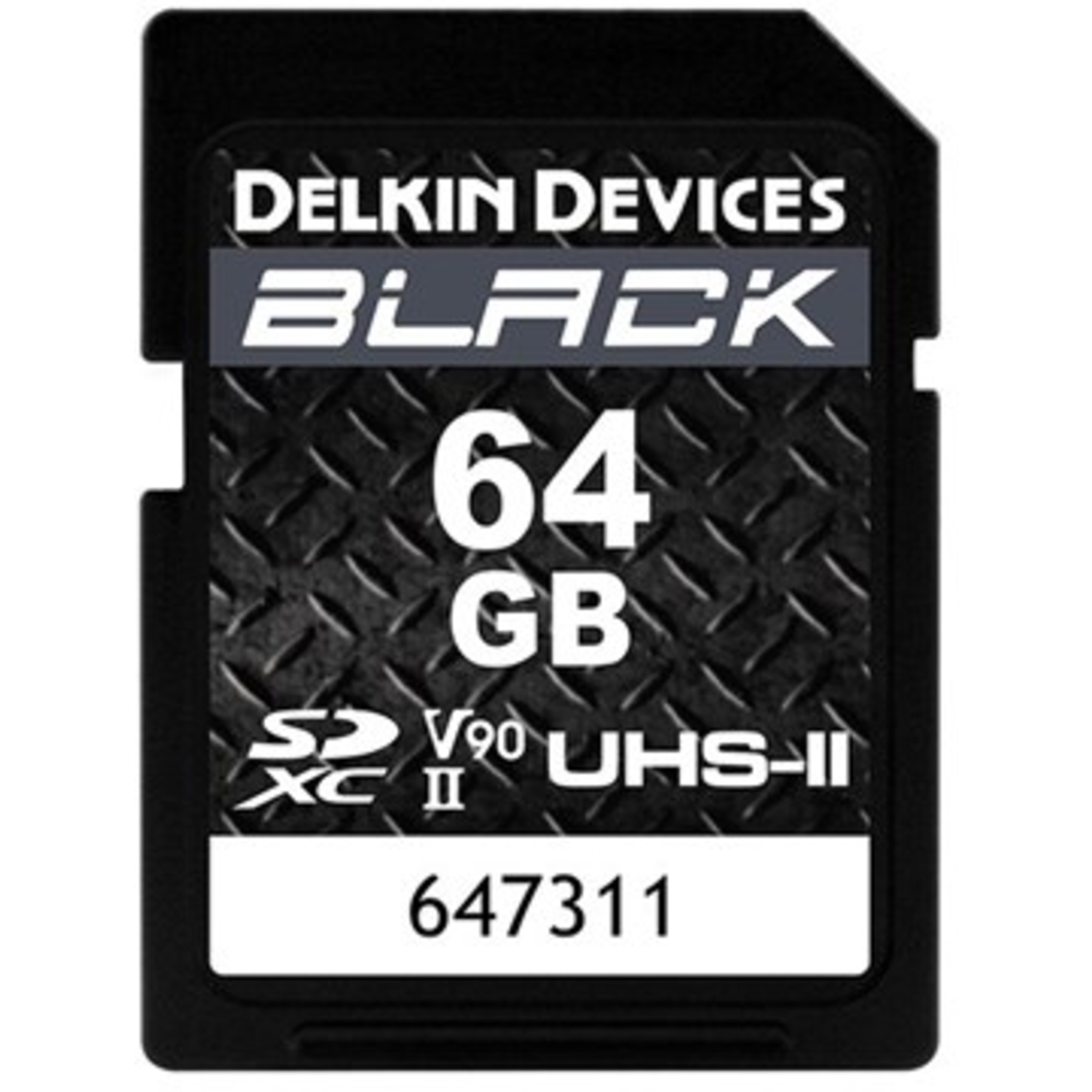 Delkin BLACK 64GB SDXC UHS-II V90