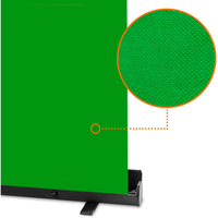 Walimex pro Hintergrund Roll-up Panel 165 x 220cm grün