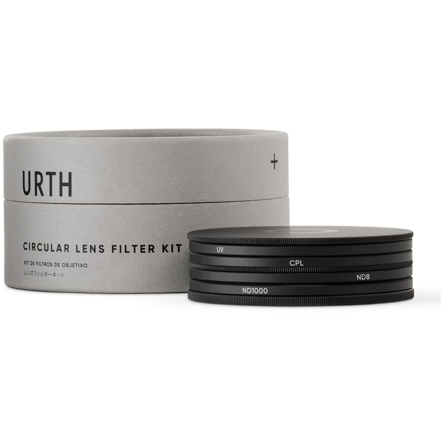 Urth 77mm UV, CPL , ND8 , ND1000 Objektivfilter Kit (Plus+)