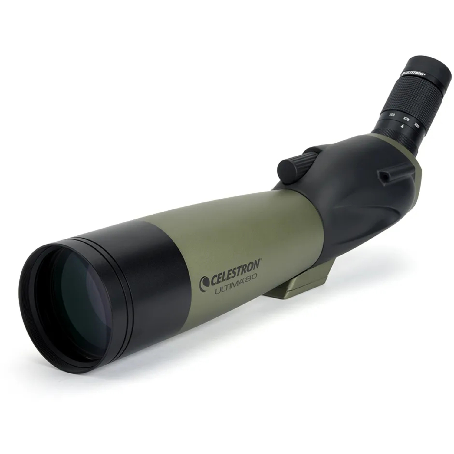 Celestron Ultima 80mm 45 Grad mit Camouflage Rucksack