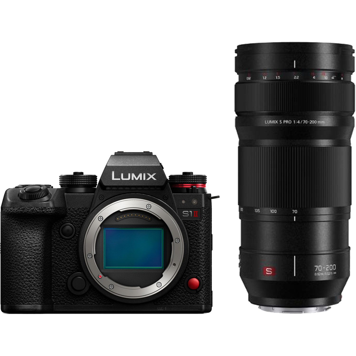 Panasonic LUMIX S1II mit LUMIX S PRO 70-200mm F4 OIS