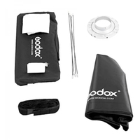 Godox Schirm Softbox Bowens 80x120 mit Gitter