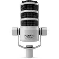 Rode PodMic USB Podcast Mikrofon weiß