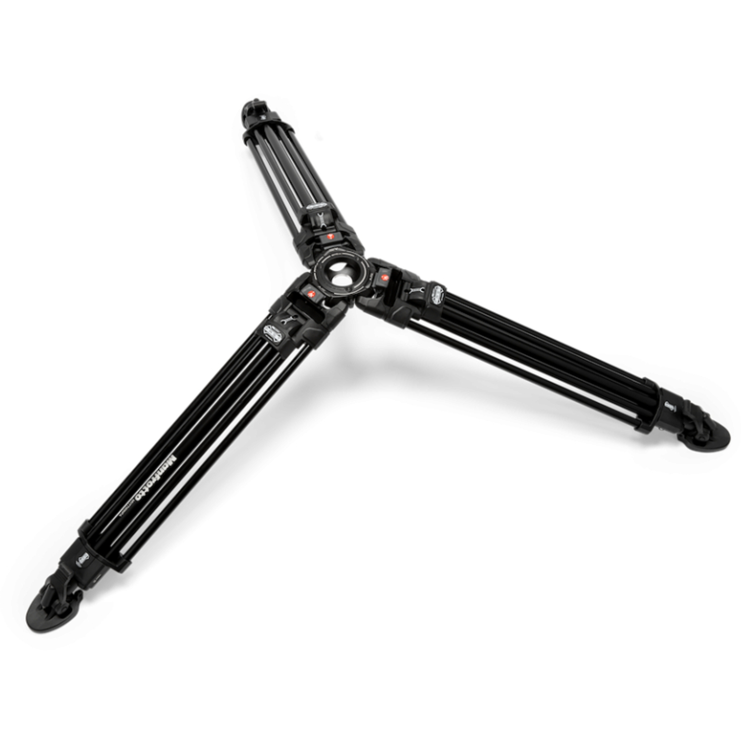 Manfrotto 645 Alu Fast Doppelrohr-Stativ mit 526 Pro Video Kopf