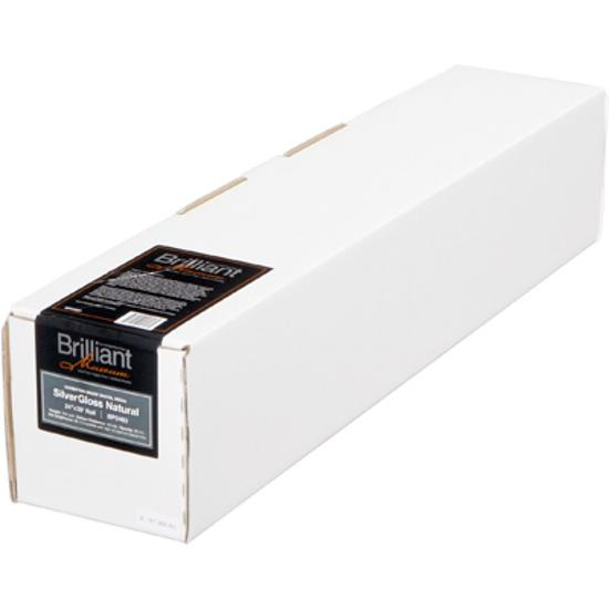 Brilliant Museum SilverGloss Natural 111,8cm x 12m 300g/m²
