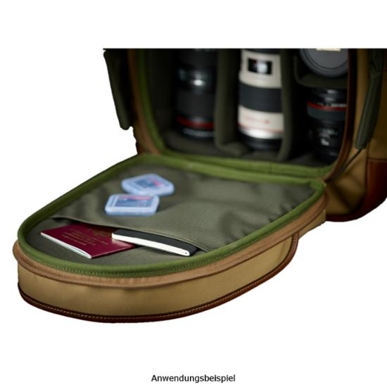 Billingham Fotorucksack 25 grün-braun