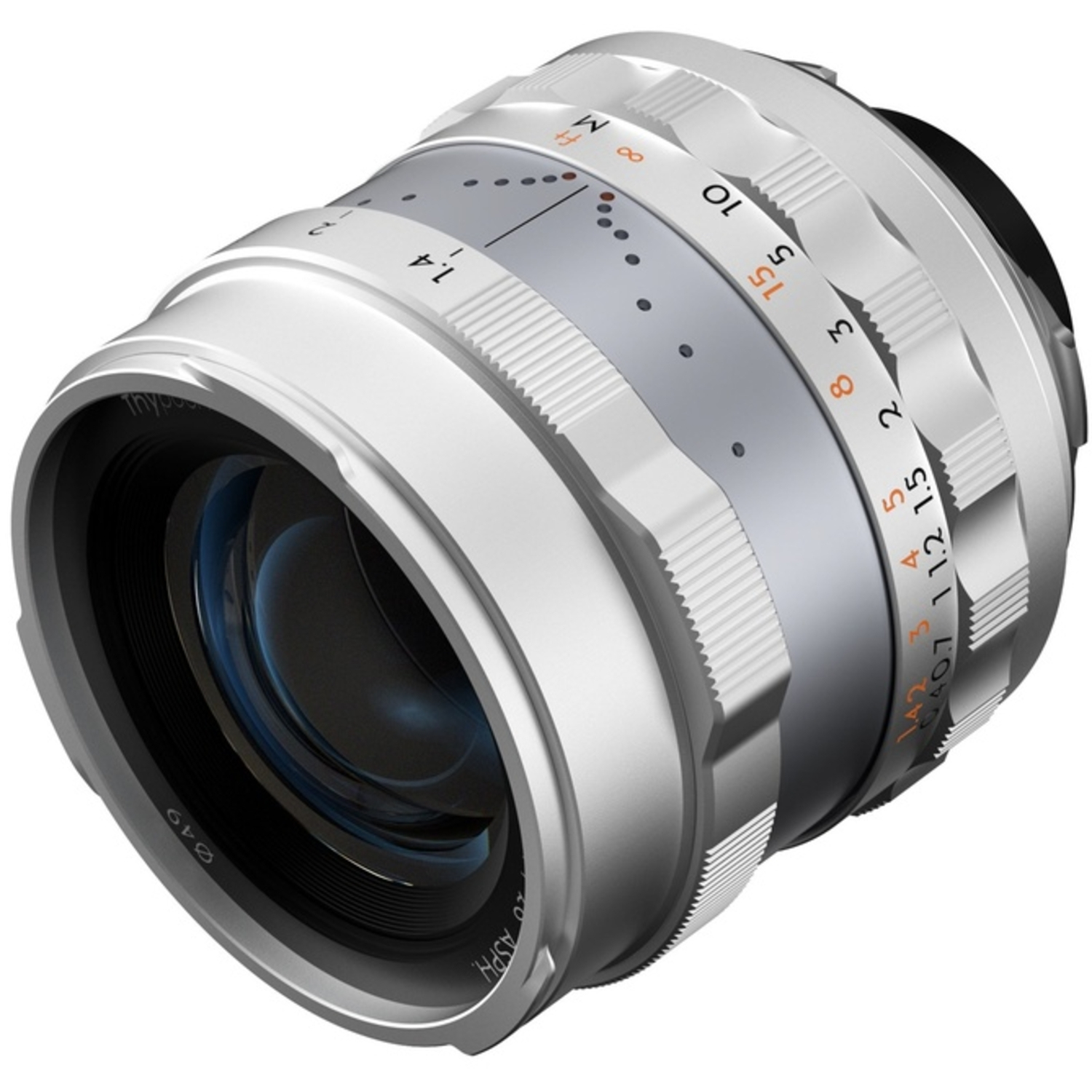 Thypoch Simera 28mm F1.4 Typ II für Leica M-Mount silber