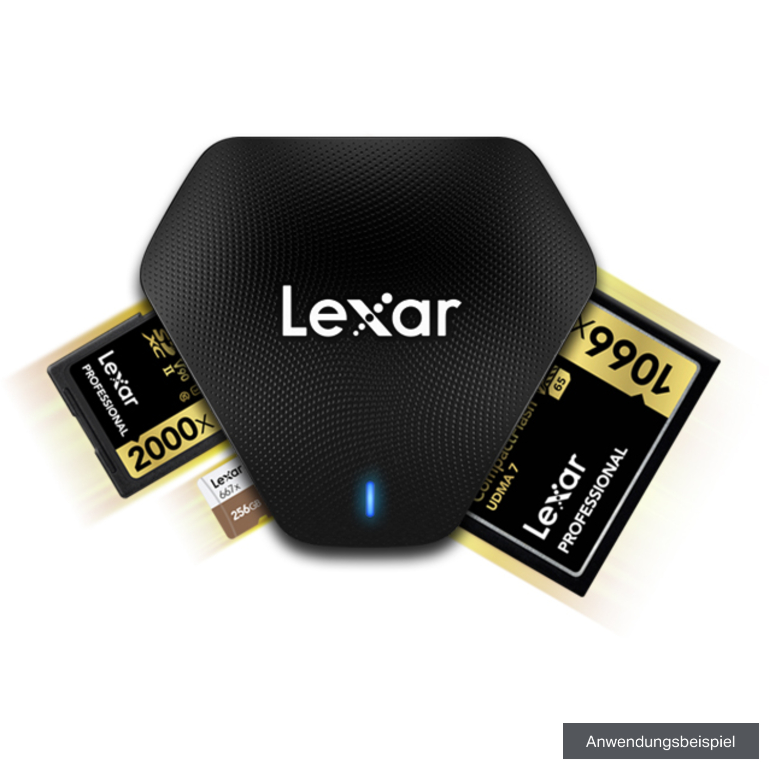 Lexar Professional 3-in-1 USB 3.1 Multi-Kartenleser