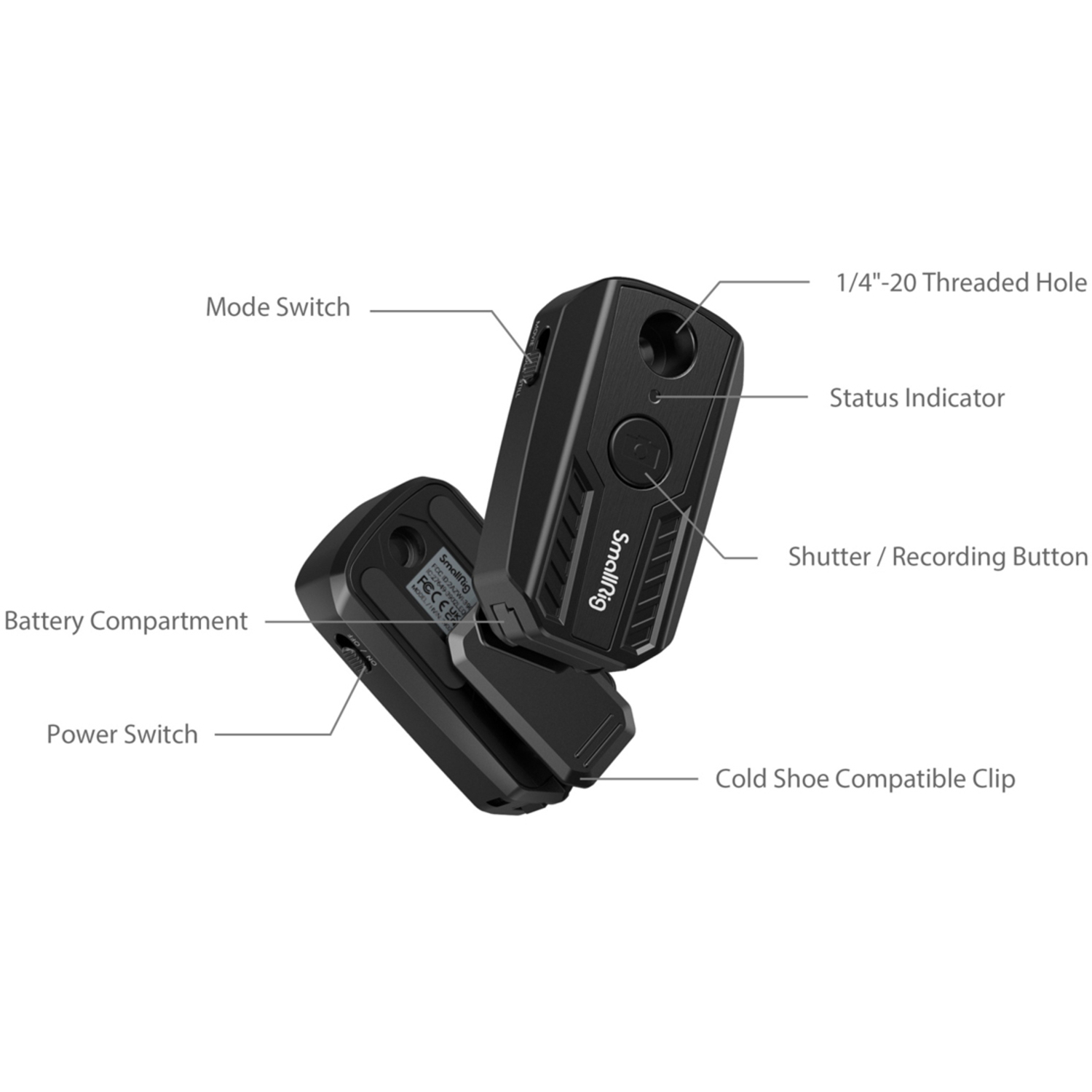 SmallRig Wireless Remote Controller 3902 für Sony, Canon und Nikon Kameras