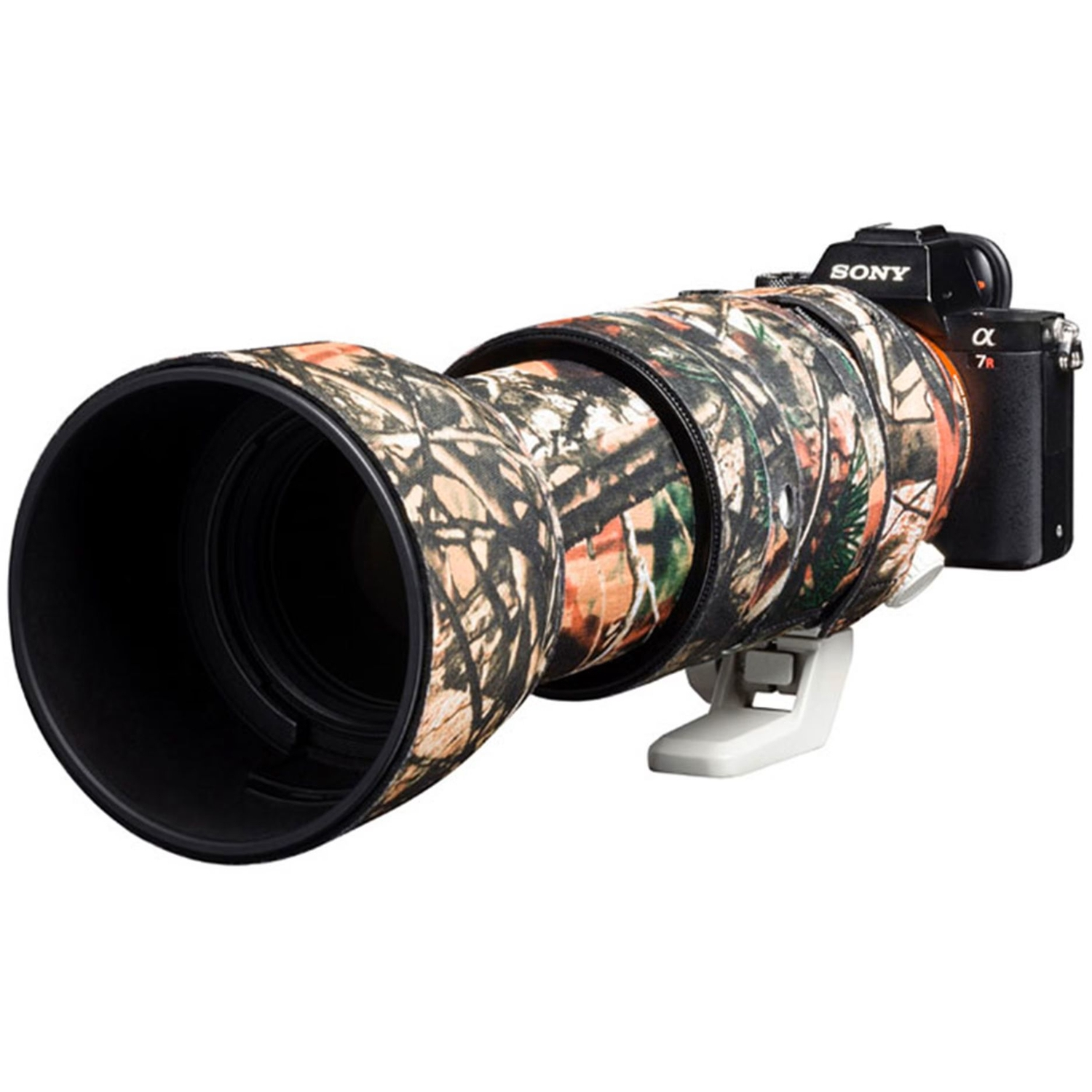 easyCover Lens Oak für Sony FE 100-400mm F4. 5-5.6 GM OSS Wald Camouflage