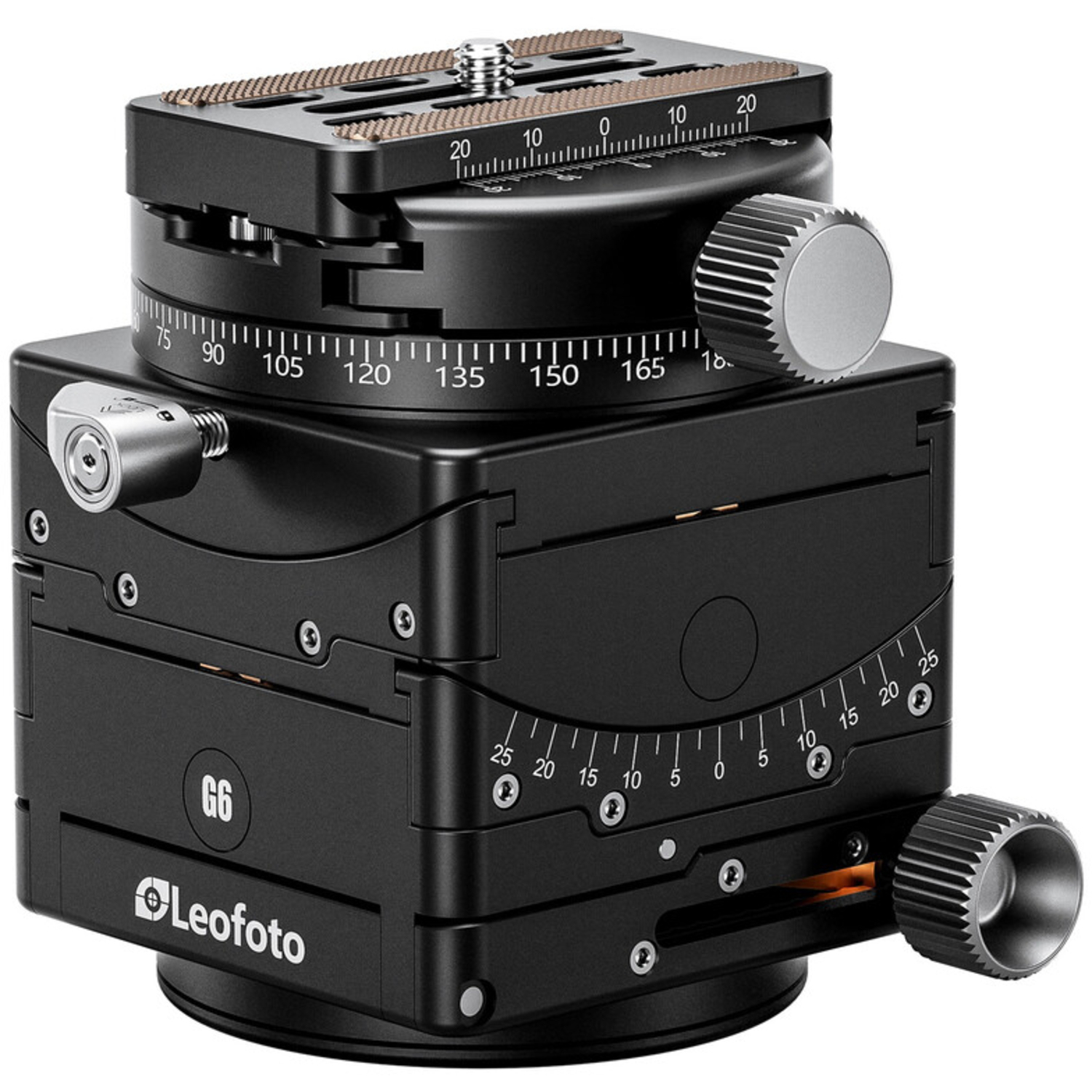 Leofoto Stativ-Panoramakopf G6 mit Getriebe 