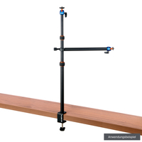 3 Legged Thing CDMS-1A Stativ für Tischmontage mit zusätzlichem Arm