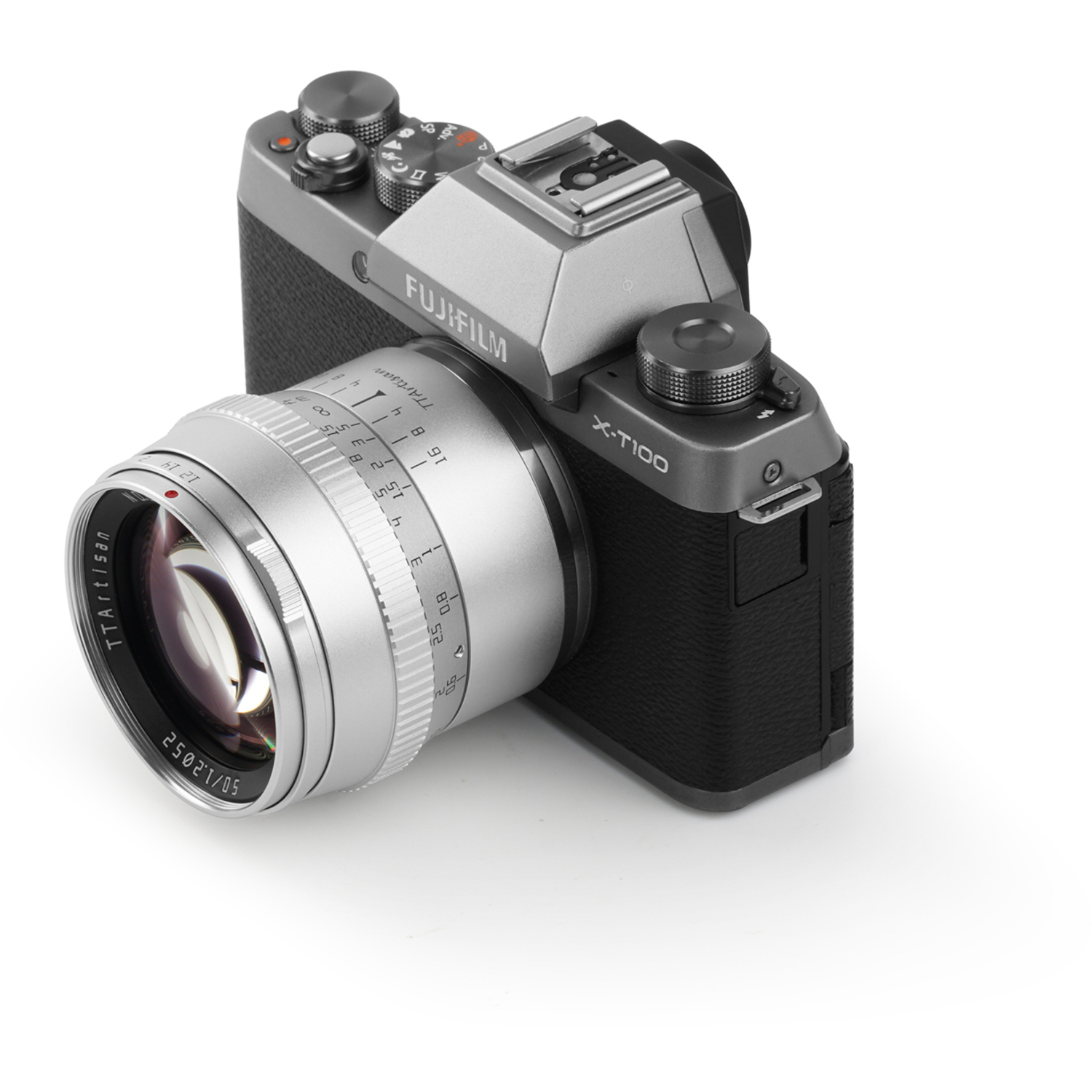 TTArtisan 50mm F1.2 für Fuji X silber