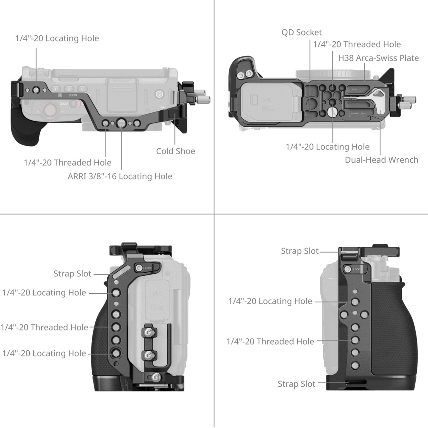 SmallRig Cage Kit 5647 für Nikon ZR