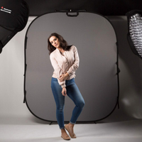 Manfrotto Falthintergrund Doppelseitig 180x215cm