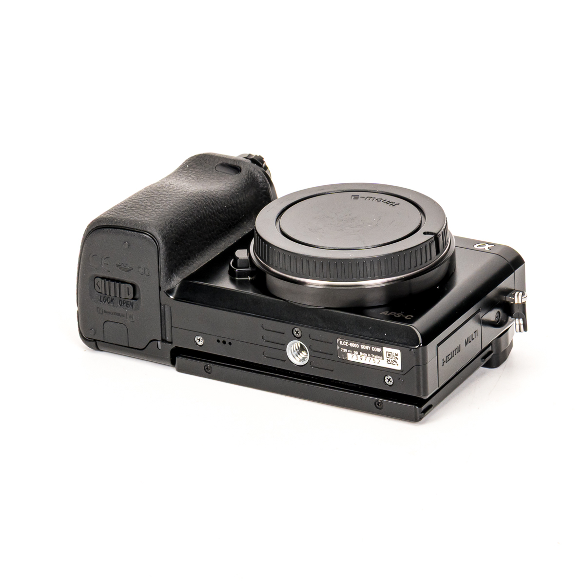Sony Alpha 6000 schwarz gebraucht