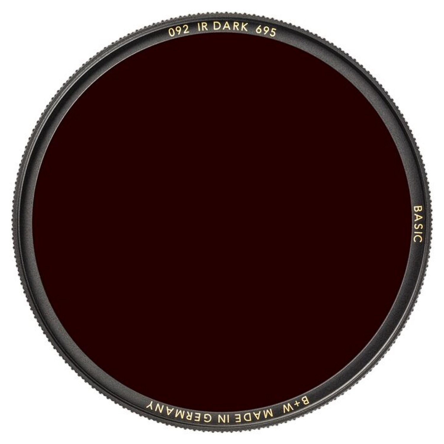 B+W BASIC 092 Infrarotfilter dunkelrot 52 mm