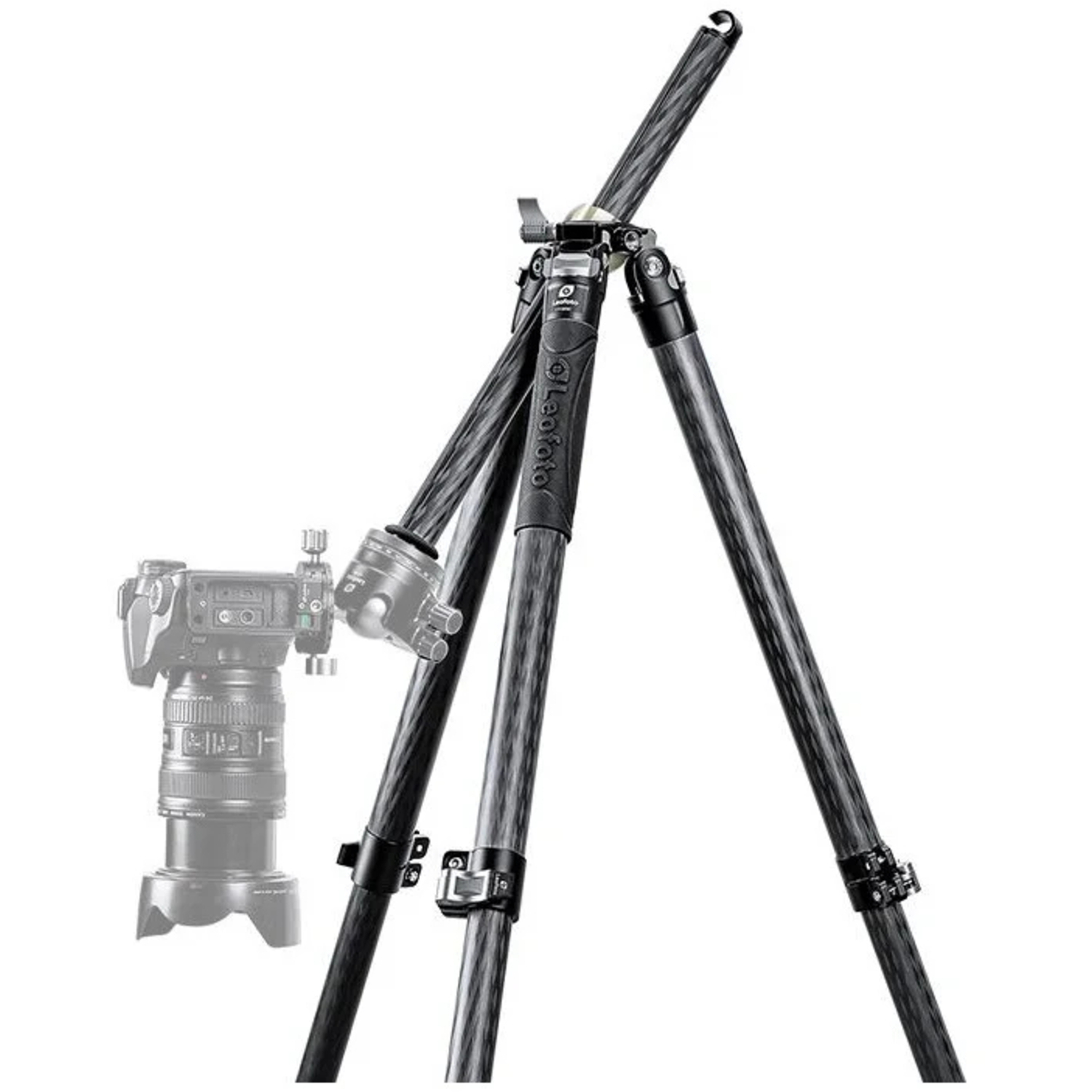 Leofoto Carbon-Dreibeinstativ LV-324C+BV-10