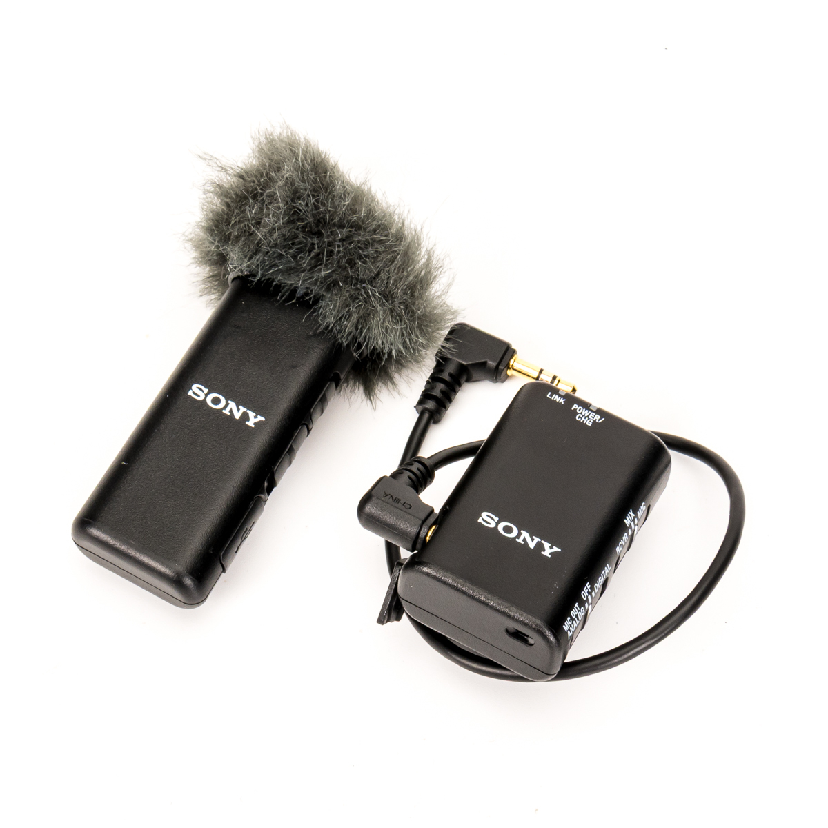 Sony ECM-W2BT Drahtloses Mikrofon mit Bluetooth-Verbindung gebraucht