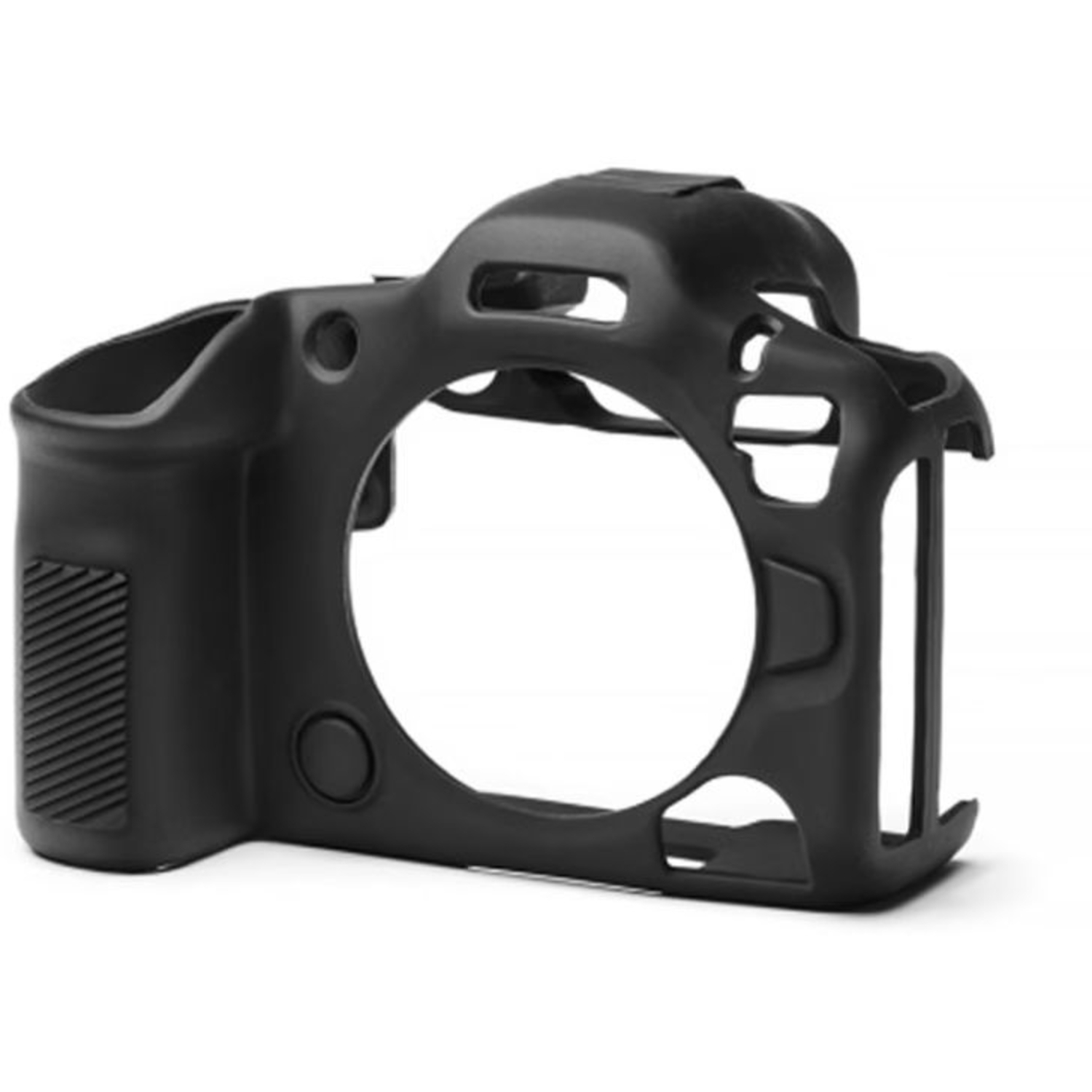 easyCover Silikon-Schutzhülle für Canon R5 II Schwarz