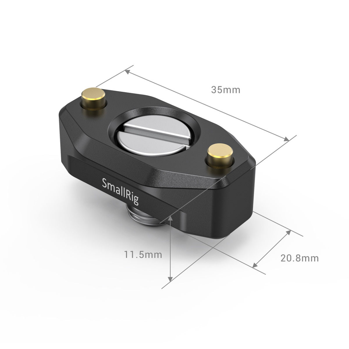 SmallRig BUN2501 NATO-Schiene mit ARRI-Feststellschraube 35mm