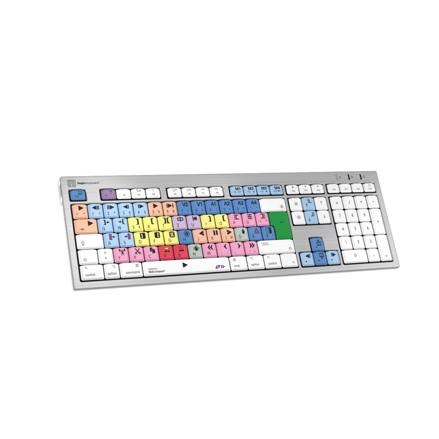 LogicKeyboard Media Composer Mac ALBA Keyboard DE
