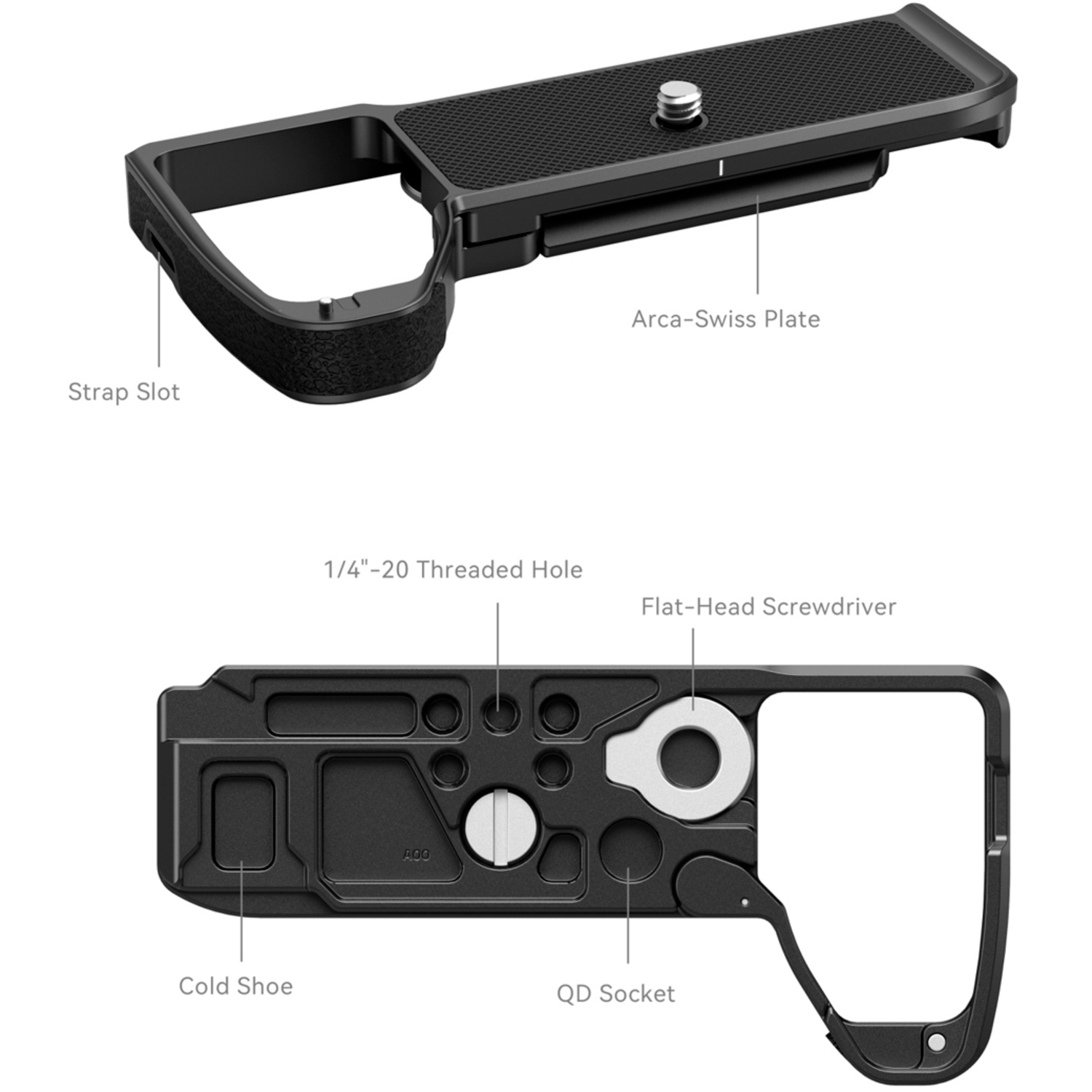 SmallRig Grundplatte 3666B für Sony Alpha 7R V und Alpha 7 IV