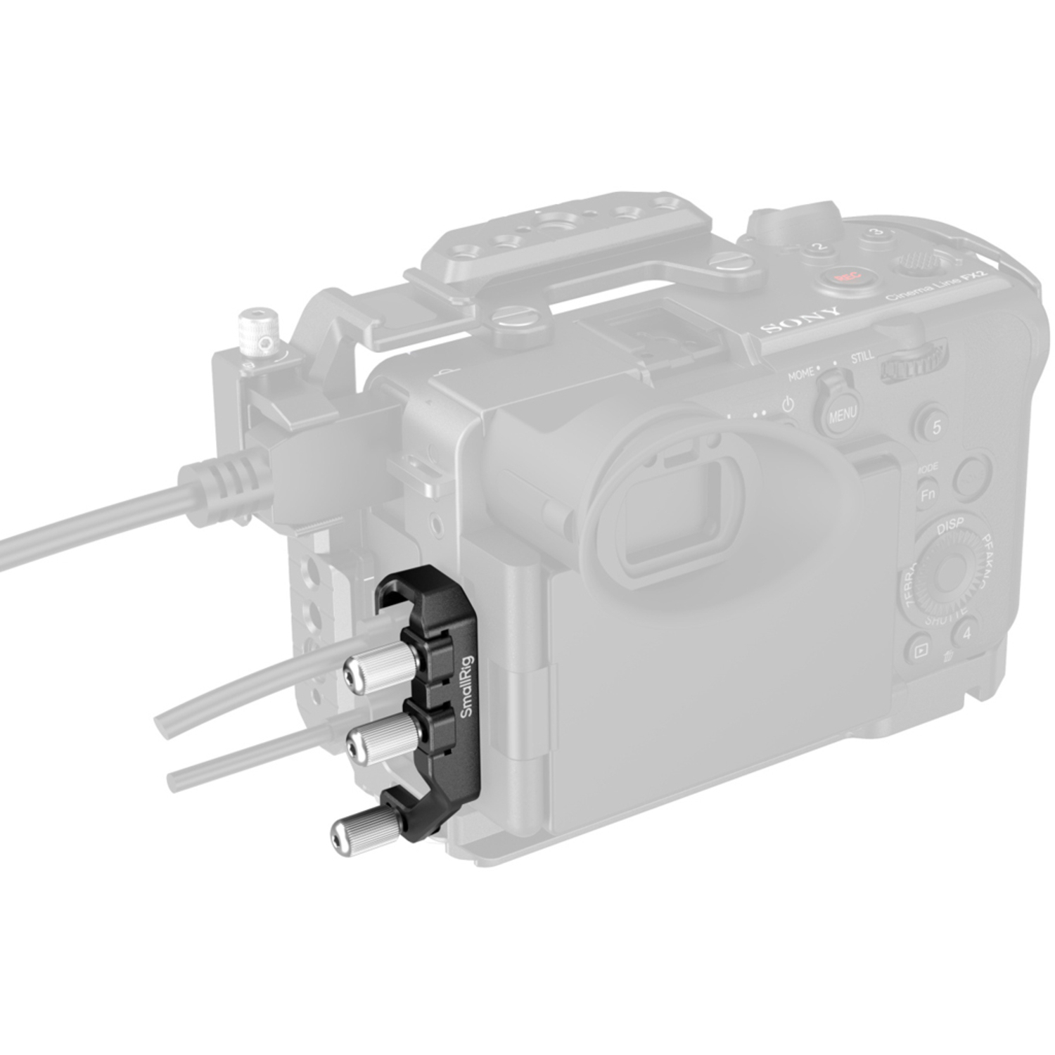 SmallRig USB-C- und MULTI-Kabelklemme 5592 für Sony FX2 Cages