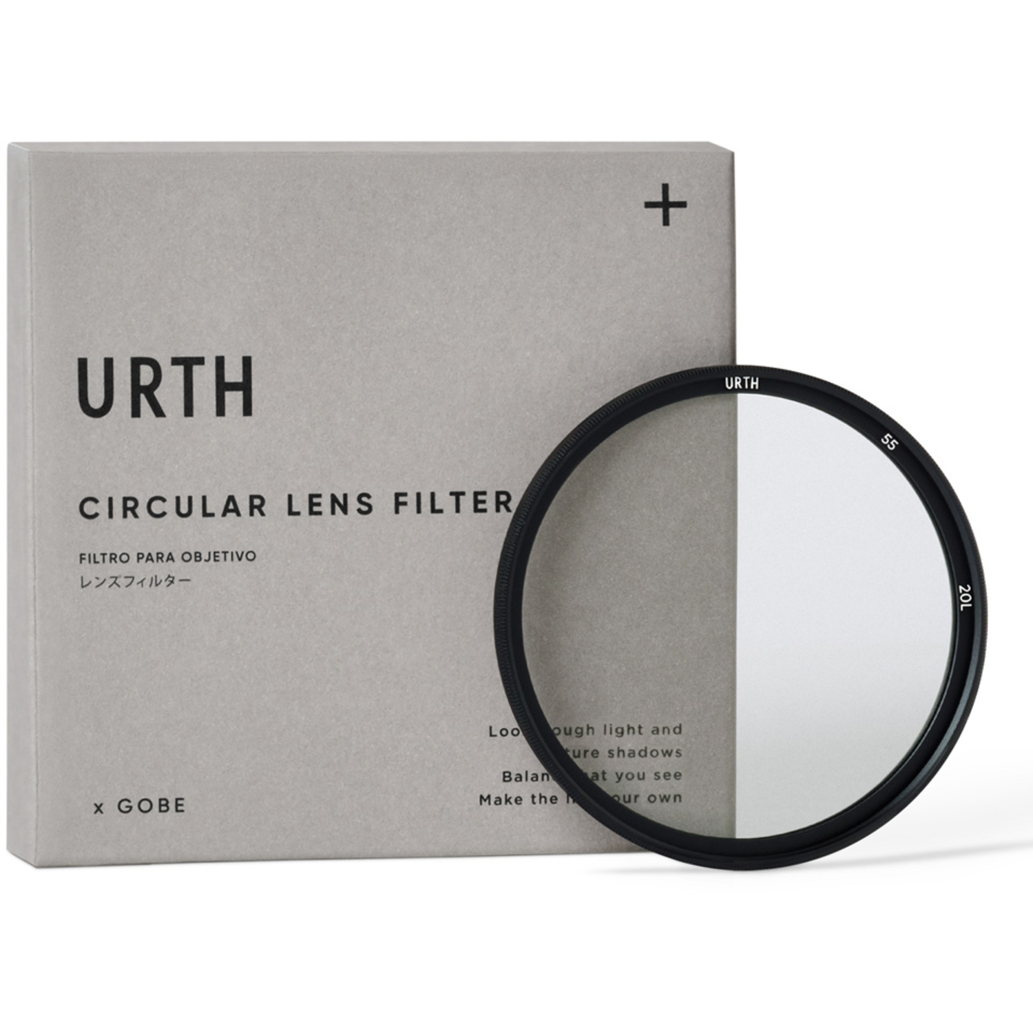 Urth 55mm Ethereal 1/8 Black Mist Objektivfilter (Plus+)