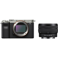 Sony Alpha 7C silber mit FE 28-60mm F4-5.6