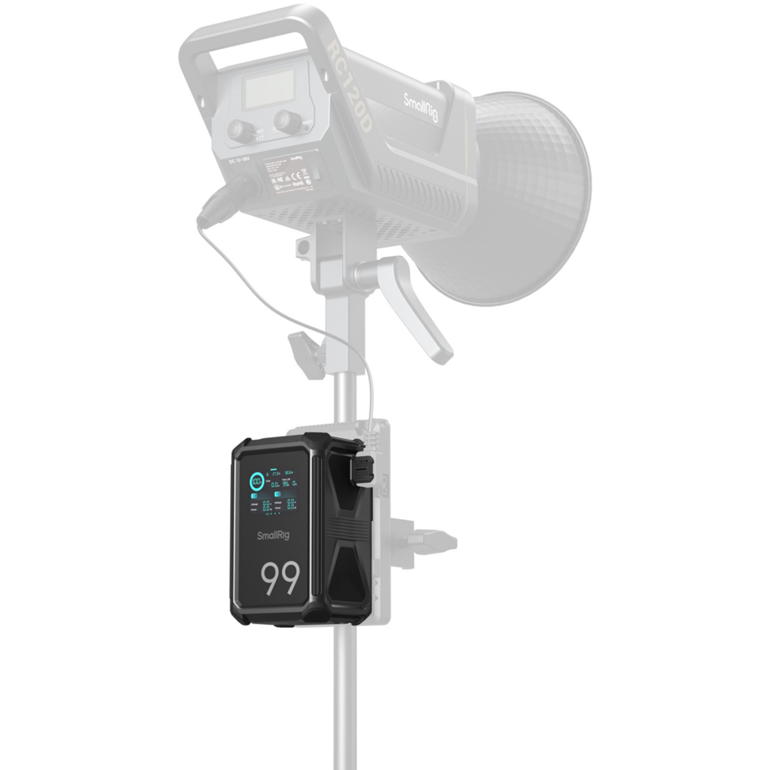 SmallRig Akku X99 4984 X-Touch Smart 99Wh mit V-Mount 