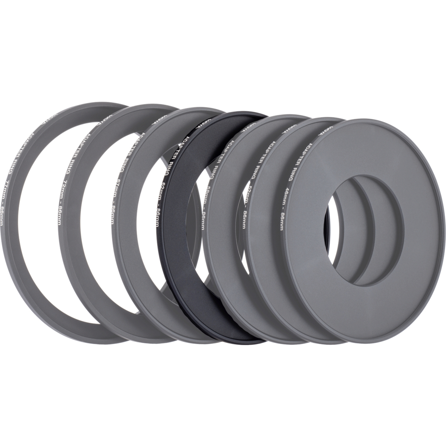 Hoya SQ100 Adapterring, 62mm - 86mm