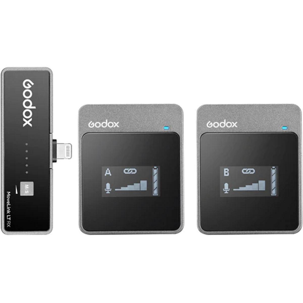 Godox Move Link LT2 2.4GHz Drahtloses Mikrofon-System