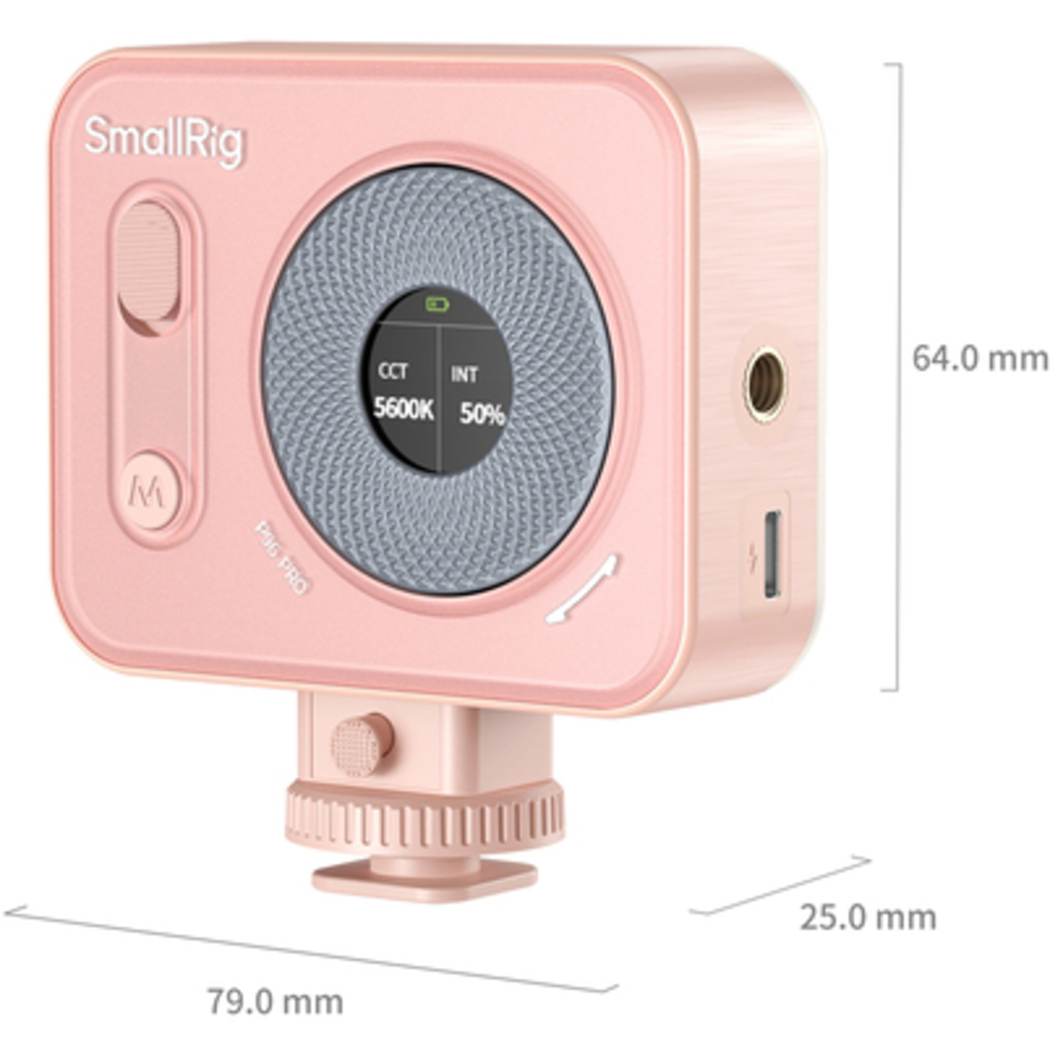 SmallRig Vibe P96 Pro Mini LED-Videolicht 4786 pink